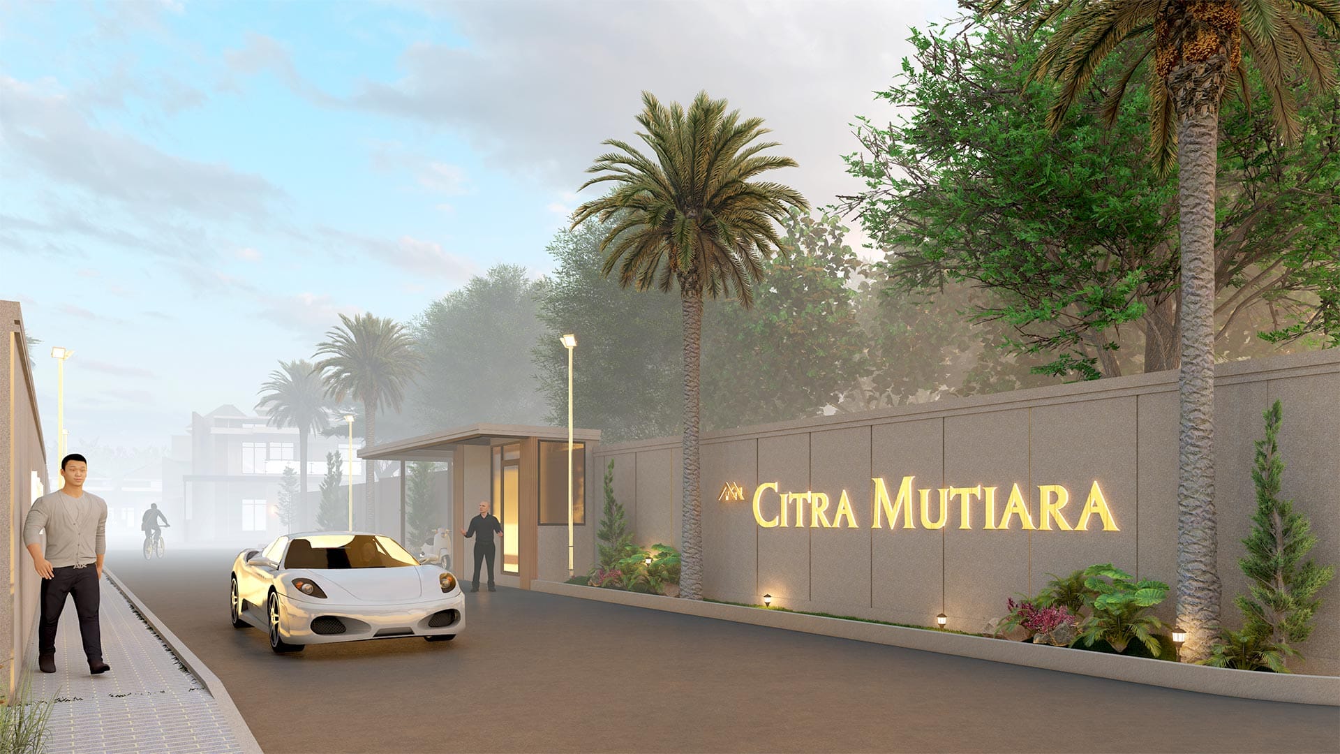 Gerbang Perumahan Citra Mutiara Madiun